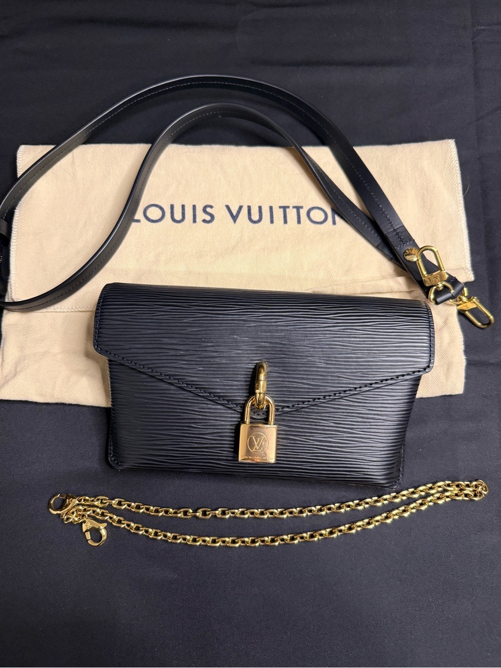 Louis Vuitton Padlock on Strap